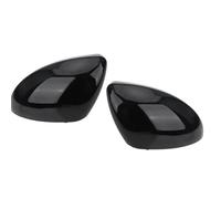 Calotta Per Specchietti Retrovisori Esterni Auto Per Clio MK5 2019-2025 Copertura Nera/bianca, Calotta Laterale Specchietti Retrovisori Retrovisore Alloggiamento(Primed Black Pair)