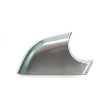 Calotta per specchietto retrovisore auto, per modello 3 2017-2021, specchietto retrovisore esterno per auto, porta laterale, coperchio inferiore, calotta cromata nera (argento destro) (argento destro)