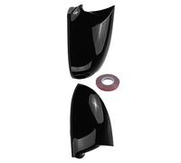 Calotta per specchietto retrovisore laterale MASO (nero lucido), compatibile con VW Golf Mk5 2003-2009