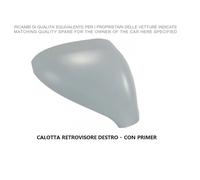 CALOTTA PER SPECCHIO RETROVISORE DESTRO-CON PRIMER PER PEUGEOT 207 04/06-05/09