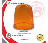 Calotta Plastica Ricambio Per Lampeggiante 35.400.000 Trattori arancione COBO