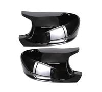 Calotta Retrovisore Compatibile Con BMW Per X1 E84 Pre-LCI Per X3 F25 Pre-LCI 2010 2011-2013 1 Paio Copri Specchietti Laterali In ABS Nero Lucido Alloggiamento Per Indicatori Direzione