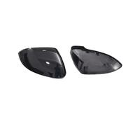 Calotta Retrovisore Per Golf 8 MK8 VIII 2020-2023 Nero/Cappuccio specchietto laterale in carbonio con/senza assistenza laterale(Black With Hole)