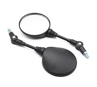 calotta specchietto 2 pezzi Specchietto retrovisore pieghevole rotondo 10MM Specchio per scooter Adatto per KTM Motocross Accessori