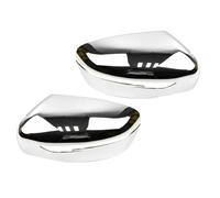 Calotta Specchietto Compatibile Con Nissan Per Navara NP300 D23 2014 2015 2016 2017 2018-2020 1 Paio Di Copri Specchietti Retrovisori Cromati Per Portiere Laterali ABS