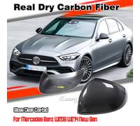 Calotta Specchietto Copri Specchietto Aggiuntivi Fibra Secco Per Mercedes W206