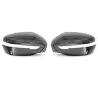 Calotta Specchietto Laterale Set Effetto Carbonio per Nissan Rouge x-Trail 14-22