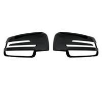 Calotta Specchietto Laterale Set Nero Lucido per Mercedes CL C216 06-13 Coppia