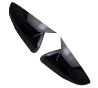 Calotta Specchietto Per Cadillac CT5 2020 2021 2022 2023 2024 ABS Fibra Carbonio Nero Copertura Specchietto Retrovisore Laterale Versione USA(Glossy Black)