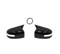 Calotta Specchietto Per Mitsubishi Per Lancer X 10 EX Per EVO | Tappo copri specchietto retrovisore ala laterale 2013-2016(Look in carbonio)