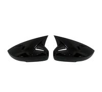Calotta Specchietto Per VW Per Polo Mk5 6R 6C V 2009-2017 Parafango laterale Copertura specchietto retrovisore Coperchio guscio nero lucido Coppia Specchietto Laterale Cover(Glossy Black)