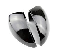 Calotta specchietto Per VW Per Tiguan 2008-2015 Auto Side Copertura Dello Specchio Retrovisore Ala Borsette Cap Housing Cappucci specchietti retrovisori(Bright black)