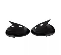 Calotta Specchietto Retrovisore 1Pair Auto Corno BUE Vista Posteriore Dell'alloggiamento Specchio Cornice Copertura Per Kia Per Rio 2011-2016 Lucido Porta Laterale Borsette Caps