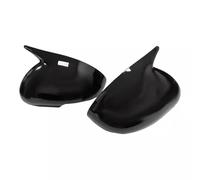 Calotta Specchietto Retrovisore 1Pair Auto Corno BUE Vista Posteriore Dell'alloggiamento Specchio Cornice Copertura Per Kia Per Rio 2011-2016 Lucido Porta Laterale Borsette Caps