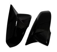 Calotta Specchietto Retrovisore 2 Pezzi Nero Versione Restyling Modificati Per Toyota Per Supra 2019 2020 2021 2022 Copri Specchietti Con Motivo In Fibra Di Carbonio(Gloss Black)