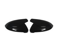 Calotta Specchietto Retrovisore 2 Pezzi Per VW Per Golf Per GTI 7 Per Mk7 2014-2018 Calotte Copri Specchietti Retrovisori Cover Carbon Look Nero Lucido Calotta Specchio(Bright black)