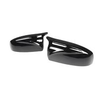 Calotta Specchietto Retrovisore Compatibile Con BMW Per X5 X6 2007 2008 2009 2010 2011 2012 2013 Copertura Alloggiamento Specchietto Retrovisore Auto 51167180725(Black1)