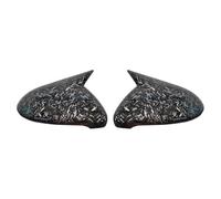 Calotta Specchietto Retrovisore Compatibile Con Per Golf 7 2014 2015 2016 2017 2018 2019 2020 Carbon Look Lato Posteriore Per La Vista Ala Copertura Dello Specchio(Black3)