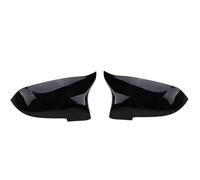 Calotta Specchietto Retrovisore Esterno Auto Per BMW Serie 5 F10 F11 F18 F07 F12 F06 F01 LCI 2014-2017 Cover Specchietti Retrovisori Laterali Retrovisore Alloggiamento(Nero lucido)