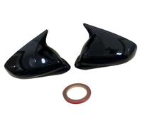 Calotta specchietto retrovisore for Seat Leon MK4 Cupra 2020-2025 FR ST, coppia di calotte specchietti laterali(Glossy Black-Add on)