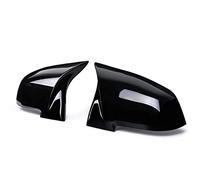Calotta Specchietto Retrovisore Nero Lucido Per BMW F20 F21 F22 F30 F32 F36 X1 F87 M3 Tappo Copri Specchietto Retrovisore coprispecchietti retrovisori (Colore : Bright black)