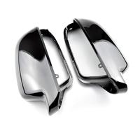 Calotta Specchietto Retrovisore Per A-udi A3 8P A4 A5 B8.5 Q3 A6 Copertura Per Specchietto Retrovisore Auto Copertura Protezione Luce Segnalazione Copertura Specchietto Retrovisore(Bright black)