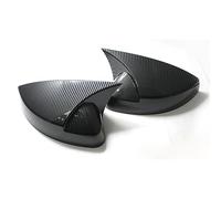 Calotta Specchietto Retrovisore Per A3 S3 8V RS3 2013 2014 2015 2016 2017 2018 2019 Vista Posteriore Specchio Case Cover Molo In Fibra Di Carbonio O Copertura Nera Tappo di copertura dello specchietto