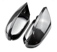 Calotta Specchietto Retrovisore Per A6 Per S6 2012 2013 2014 2015 2016 2017 2018 Calotte Specchietti Laterali Alluminio Cromato Opaco Argento Spazzolato Calotta Specchio(Bright black)