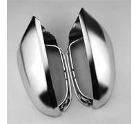 Calotta Specchietto Retrovisore Per A6 Per S6 2012 2013 2014 2015 2016 2017 2018 Calotte Specchietti Laterali Alluminio Cromato Opaco Argento Spazzolato Calotta Specchio(Silver Matte Chrome)