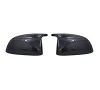 Calotta Specchietto Retrovisore Per BMW Per X3 G01 Per X4 G02 Per X5 G05 Per X6 G06 Per X7 G07 2018 2019 2020 Copertura Specchietto Retrovisore Nero Look Calotta Specchio(Fibra di carbonio)