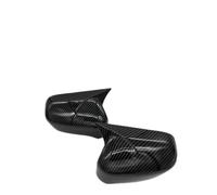 Calotta Specchietto Retrovisore Per Civic 8th 2005-2011 Coppia Auto Retrovisore Copertura Dello Specchio Laterale Tappo Ala Adesivo Porta Vista Posteriore Caso Trim(No Light Carbon)
