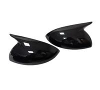 Calotta Specchietto Retrovisore Per Dacia Per Sandero 2021-2024 Copertura Specchietto Retrovisore Laterale Auto Tappo Parafango Alloggiamento Porta Esterna Guscio Finitura(Nero lucido)