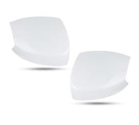 Calotta Specchietto Retrovisore Per Ford Per C-Max 2011-2015 Per KUGA Per La Fuga 2008 2009 2010 2011 2012 2013 Specchio Borsette Trim Retrovisore Tappi Copertura(2pcs White)