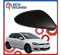 Calotta Specchietto Retrovisore Per Golf VII 7 2013 Lato Destro Dx Nera