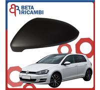 Calotta Specchietto Retrovisore Per Golf VII 7 2013 Lato Sinistro Sx Nera