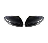 Calotta Specchietto Retrovisore Per KIA K3 Per Forte 2013-2018 Copertura Specchietto Retrovisore Laterale Ricambio Auto Tappo Parafango Rivestimento Esterno Della Portiera(Carbonio,Without Light)