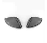 Calotta Specchietto Retrovisore Per KIA Per Stinger 2018-2023 Rivestimento Specchietto Retrovisore Laterale In Fibra Di Carbonio Nero Lucido Auto Coppia Calotte(Bright Black)