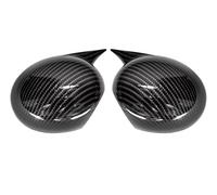 Calotta Specchietto Retrovisore Per Mini Per Cooper Per R50 Per R52 Per R53 Guida A Sinistra In Plastica 2 Pezzi Tappi DCopertura Specchietto Retrovisore Laterale(Carbon Look)