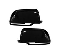 Calotta Specchietto Retrovisore Per Polo 9N 2002-2005 Calotte Copri Specchietti Retrovisori Laterali Nero Lucido Sinistra E Destra