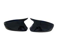 Calotta Specchietto Retrovisore Per Russo Per Moderno Per Solaris 1a Per Generazione 2010-2014 2X Calotte Copri Specchietti Laterali Auto Coppia Calotte(Black without light)