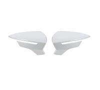Calotta Specchietto Retrovisore Per Seat Per Arona KJ7 2017-2023 | Copertura esterna per specchietto retrovisore sinistro e destro(Bianco,Sinistra e destra)