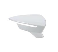 Calotta Specchietto Retrovisore Per Seat Per Arona KJ7 2017-2023 | Copertura esterna per specchietto retrovisore sinistro e destro(Bianco,GIUSTO)