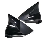 Calotta Specchietto Retrovisore Per Seat Per Leon Per La Copertura Dello Specchio Bat Nero Brillante Per Gli Accessori Seat Leon Immagine Delle Parti Modificate
