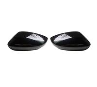 Calotta Specchietto Retrovisore Per Skoda Per Fabia 2014-2019 Per Rapid 2017-2020 Copertura Specchietto Retrovisore Laterale Ricambio Tappo Parafango Rivestimento Specchietto(Nero)