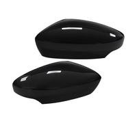 Calotta Specchietto Retrovisore Per Skoda Per Fabia III NJ 2015-2019 Calotte Copri Specchietti Retrovisori Esterni Lucidi Neri L+R Calotta Specchio