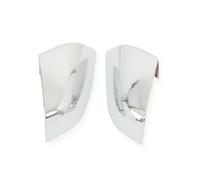 Calotta Specchietto Retrovisore Per Tesla Per Il Modello S 2017 2018 2019 Sostituzione ABS Carbon Nero Lato Specchietto Retrovisore Tappi Copertura Borsette(Chrome Color)