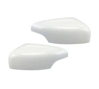 Calotta Specchietto Retrovisore Per Volvo Per XC60 2009 2010 2011 2012 2013 Calotte Specchietti Laterali Verniciate Bianco Neve Con Fibbia Accessori Per Auto Calotte Specchietto Retrovisore(Left Right
