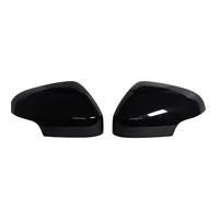 Calotta Specchietto Retrovisore Per Volvo S40 S80 S80L C30 C70 Calotte Ricambio Specchietti Retrovisori Laterali Auto Aspetto Fibra Carbonio Nero Lucido Calotta Specchio(Nero)