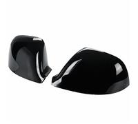 Calotta Specchietto Retrovisore Per VW Per Amarok Per V6 Per 2H Per S1 Per S6 Per S7 Per Pickup 2011-2020 Tappo Copri-retrovisore Ricambio Nero Carbonio Coperchio Specchietto(Glossy Black)