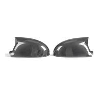 Calotta Specchietto Retrovisore Per VW Per Golf MK5 GTI R 2003-2009 Adesivo Specchietto Retrovisore Laterale Auto Tappo Ala Rivestimento Esterno Porta Fibra Carbonio(Carbonio)
